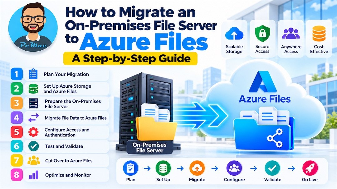 Read more about the article How to Migrate an On-Premises File Server to Azure Files