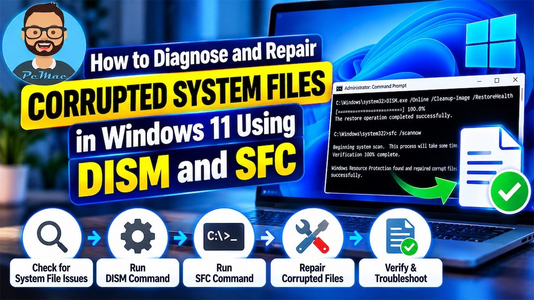Read more about the article How to Repair Corrupted System Files in Windows 11