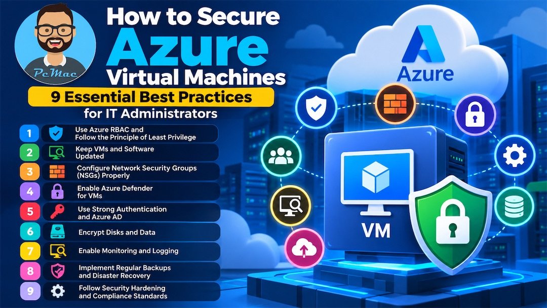 Read more about the article How to Secure Azure Virtual Machines: 9 Best Practices