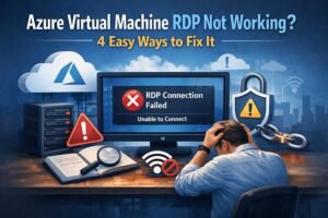 PcMac guide to troubleshooting Azure VM connection failures using RDP, SSH, and network diagnostics